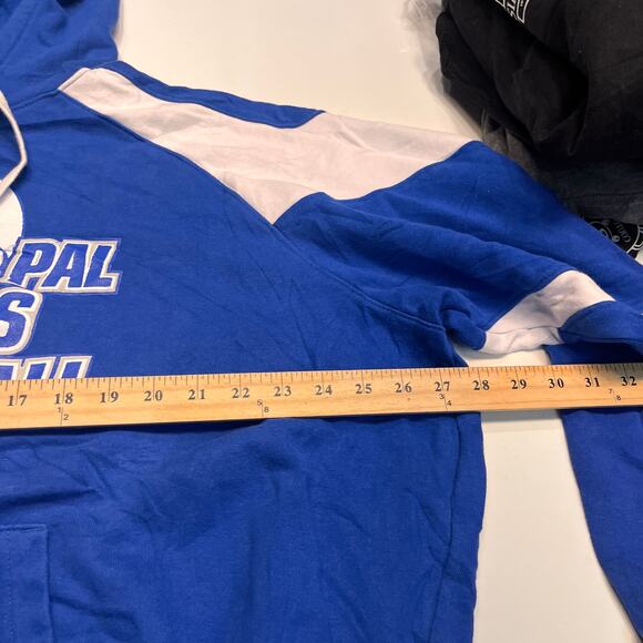 Holloway Blue SPF PAL Raiders Basketball Pullover Hoodie Size 2XL - Picture 5 of 6